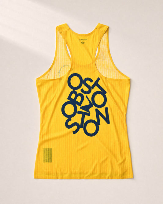 Female Six Major PB Performance Singlet - Boston - 3D Back