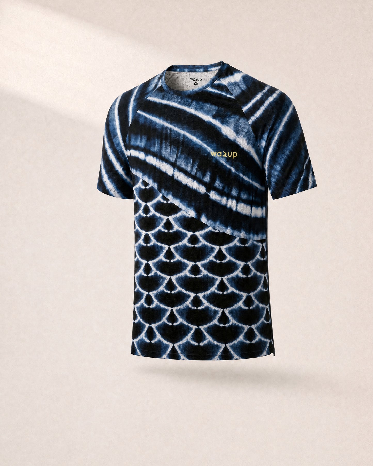 Wave Grid Tee - 3/4 Angle