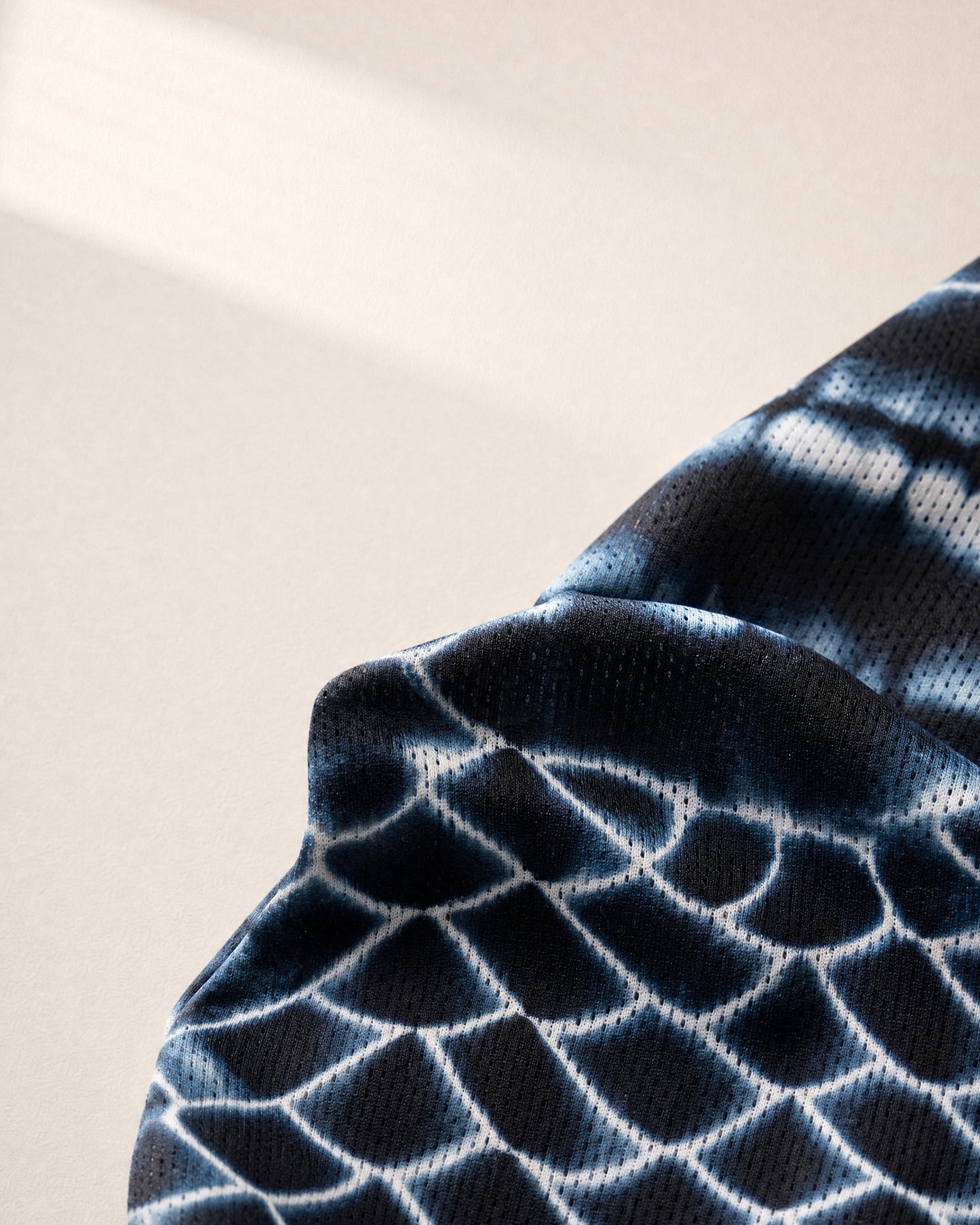 Wave Grid Tee - Fabric Drape