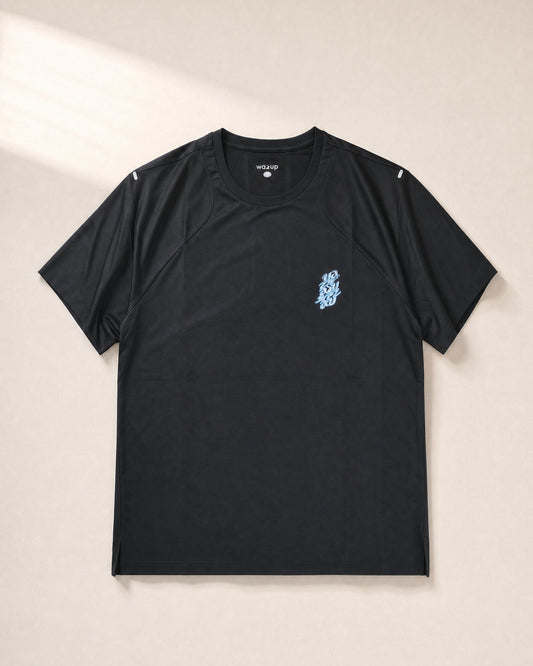 Daily Movement Tee / Black / Men / 3D Front