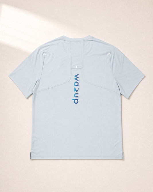 Daily Movement Tee / Light Blue / Men / 3D Back