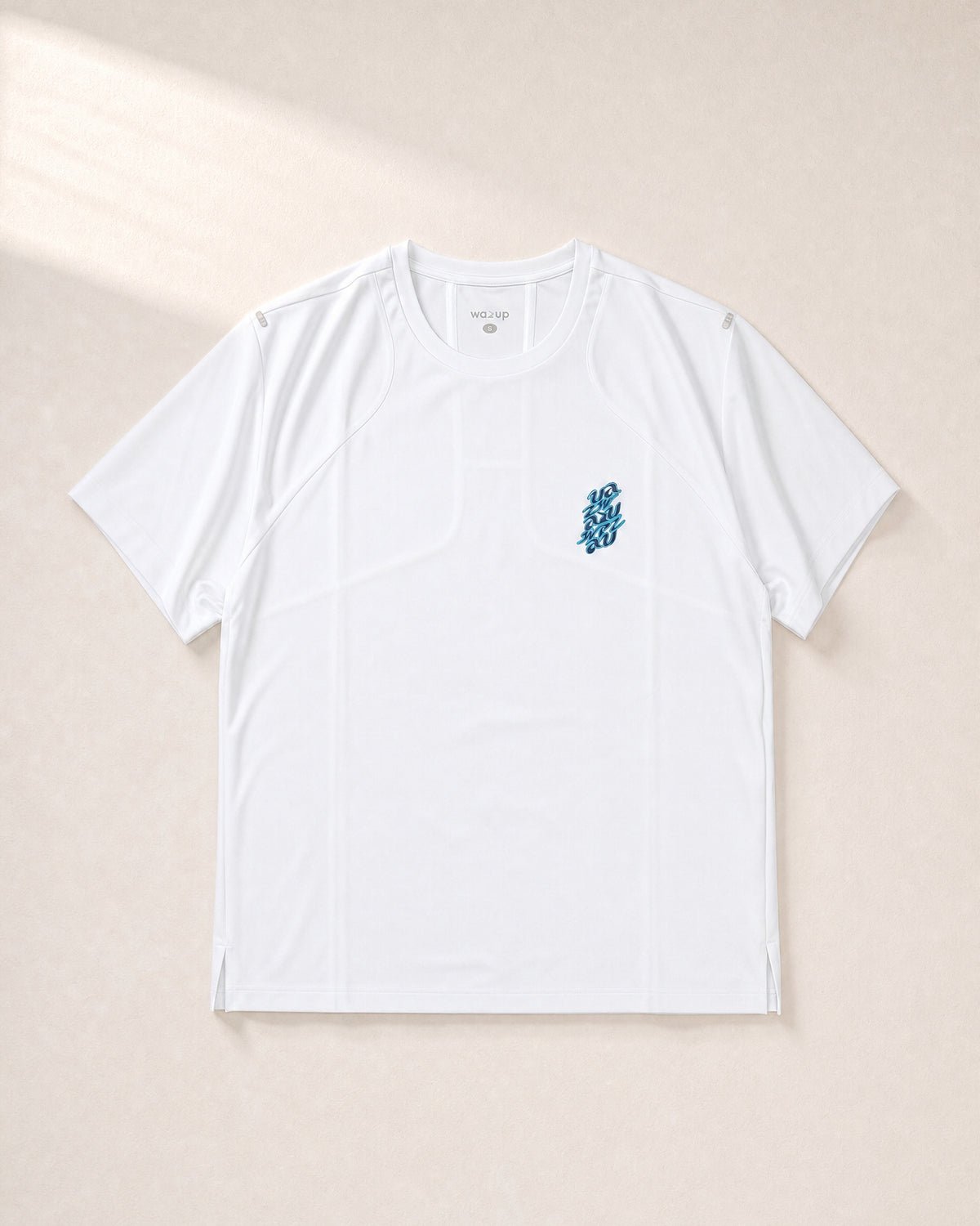 Daily Movement Tee / White / Men / 3D Front