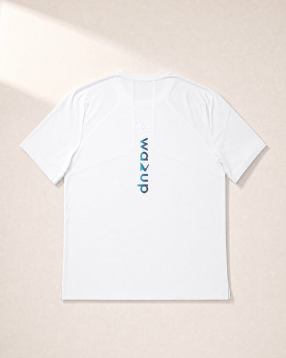 Daily Movement Tee / White / Men / 3D Back
