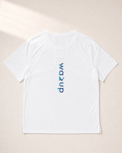 Daily Movement Tee / White / Women / 3D Back