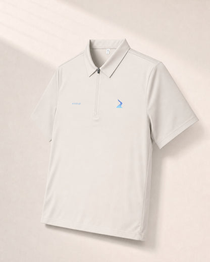Wazup Polo / Ivory / 3/4 Angle