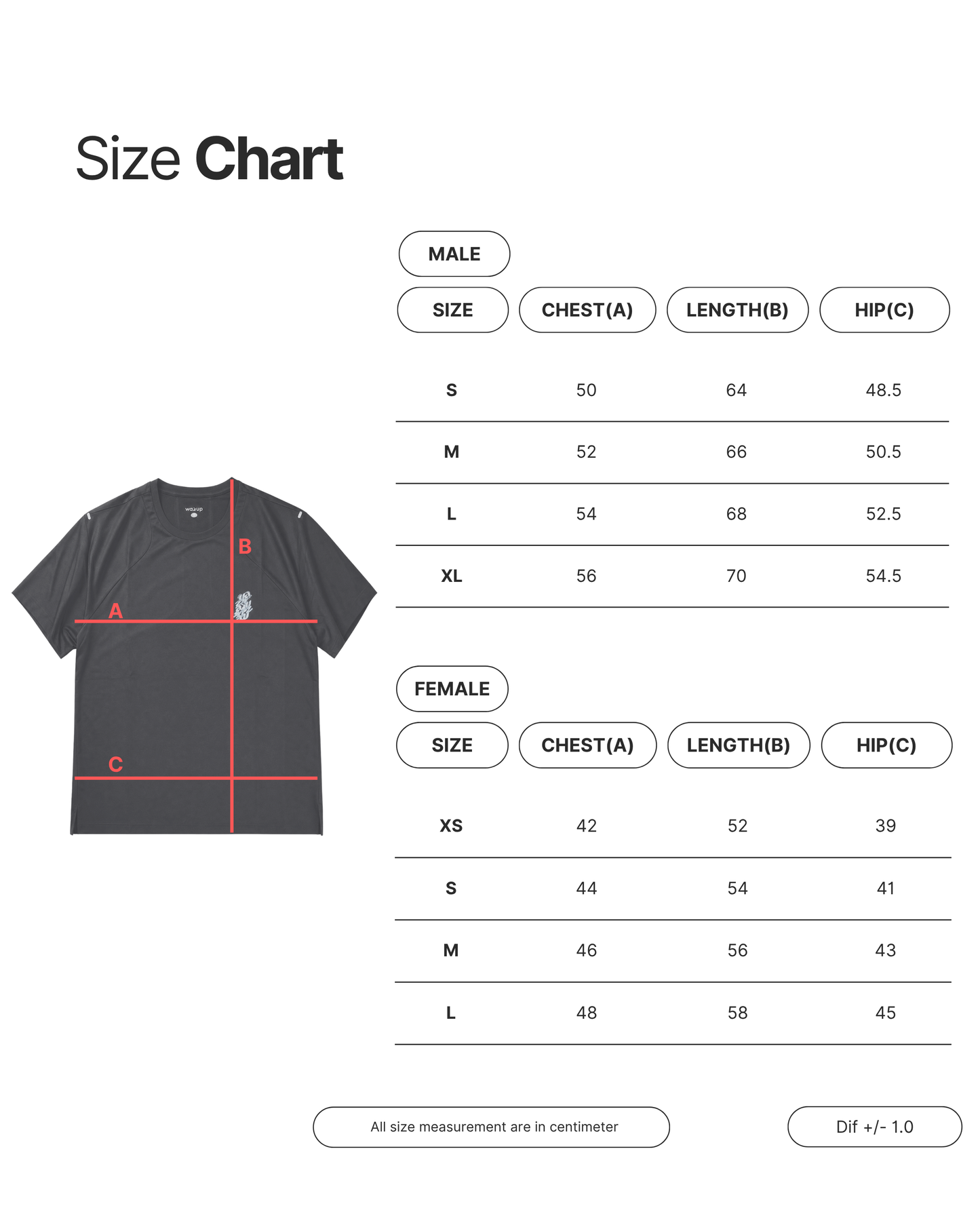 Daily Movement Tee / Black
