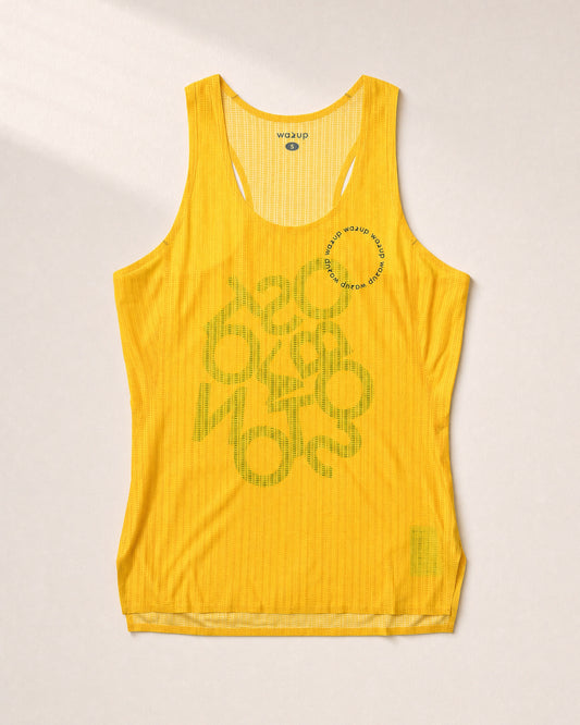 Female Six Major PB Performance Singlet - Boston - 3D Front