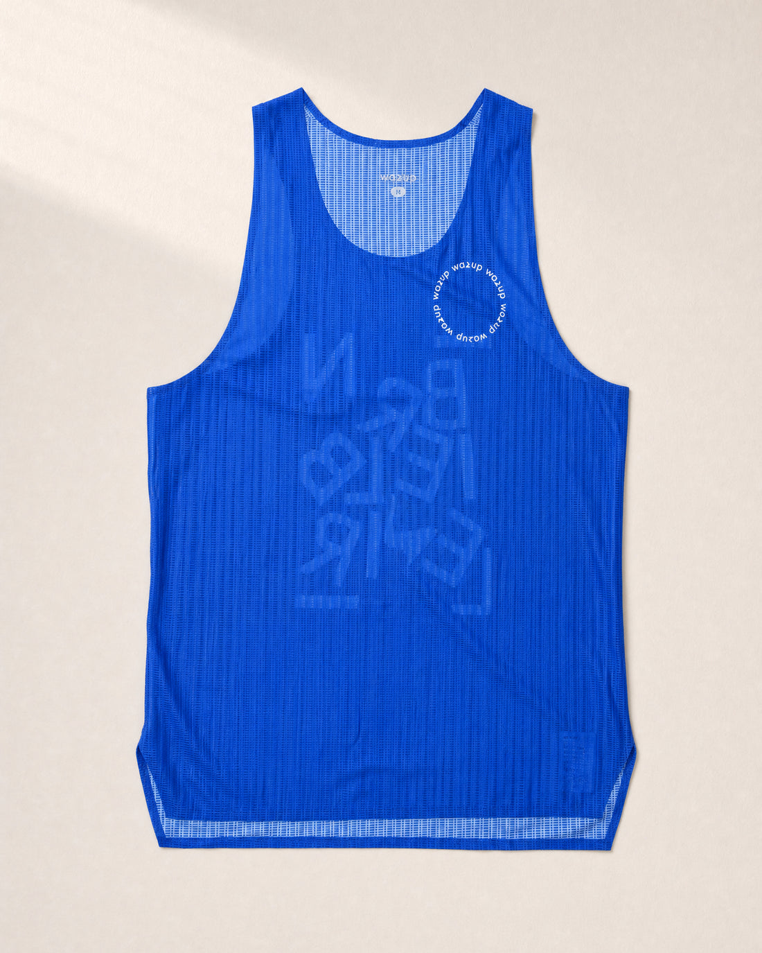 Male Six Major PB Performance Singlet - Berlin - 3D Front