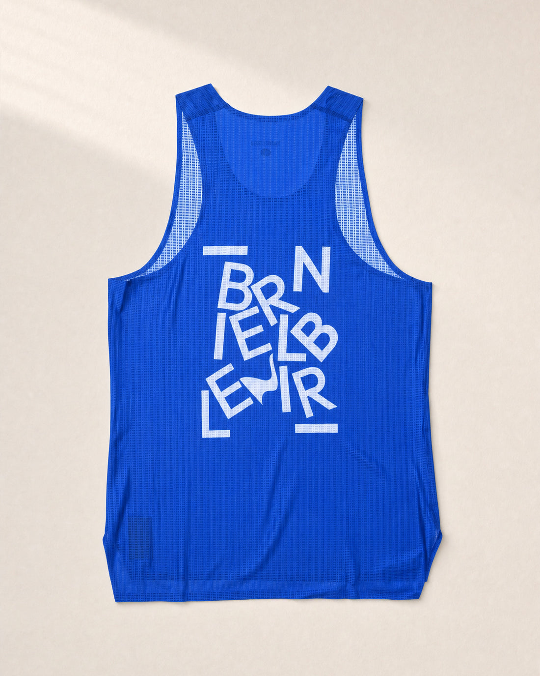 Male Six Major PB Performance Singlet - Berlin - 3D Back
