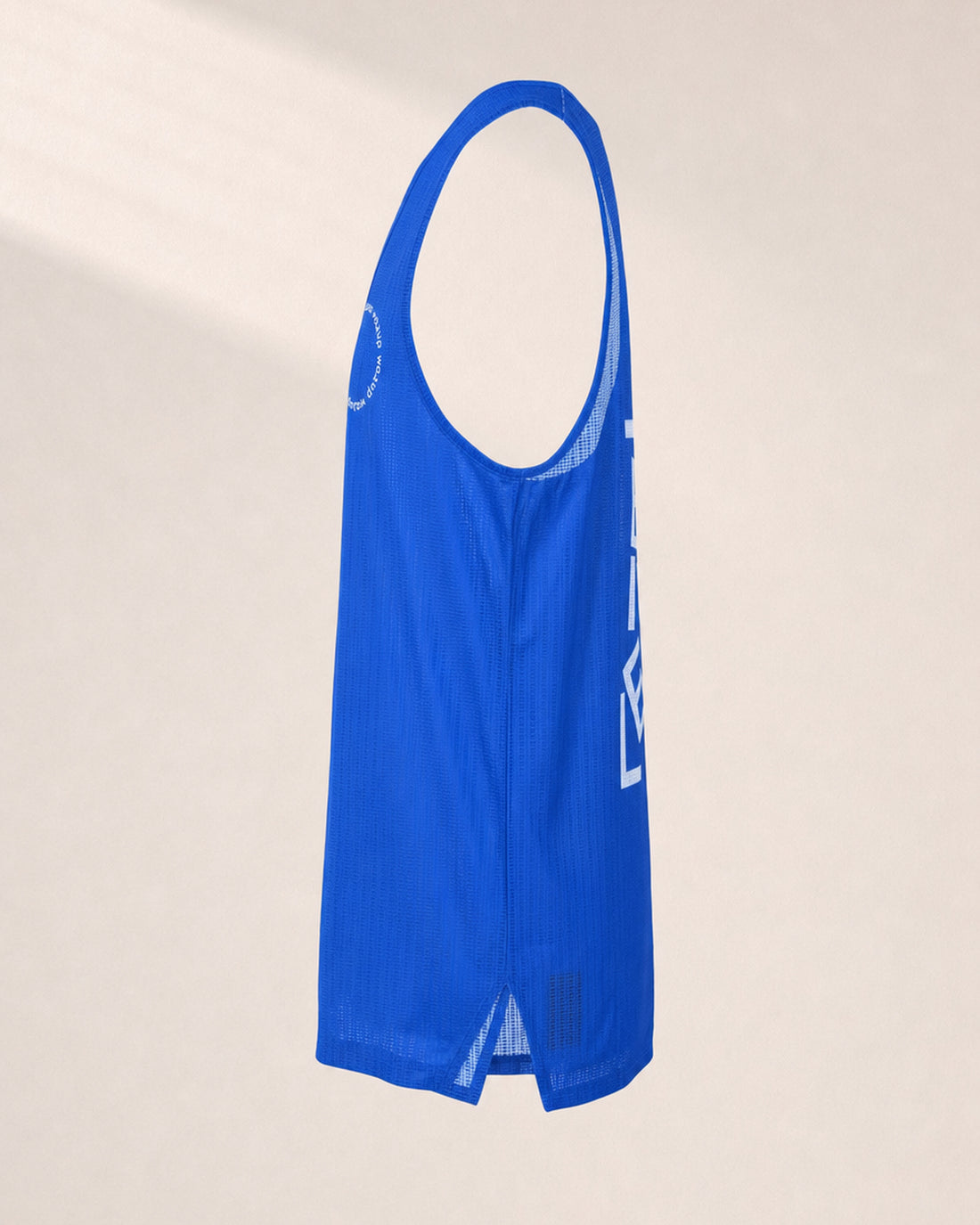 Male Six Major PB Performance Singlet - Berlin - 3D Side