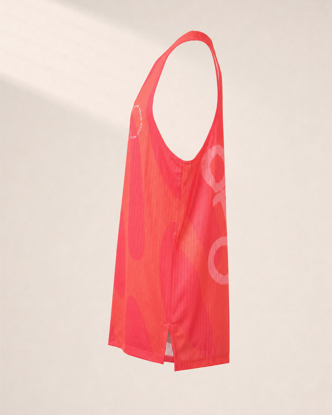 Male Six Major PB Performance Singlet - Tokyo - 3D Side