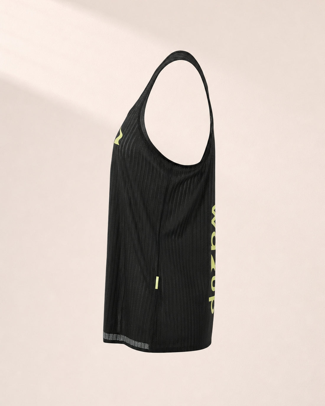 Female PB Performance Singlet - Mossaic - Forest - 3D Side