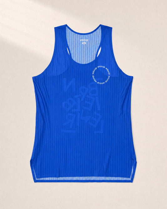 Female Six Major PB Performance Singlet - Berlin - 3D Front