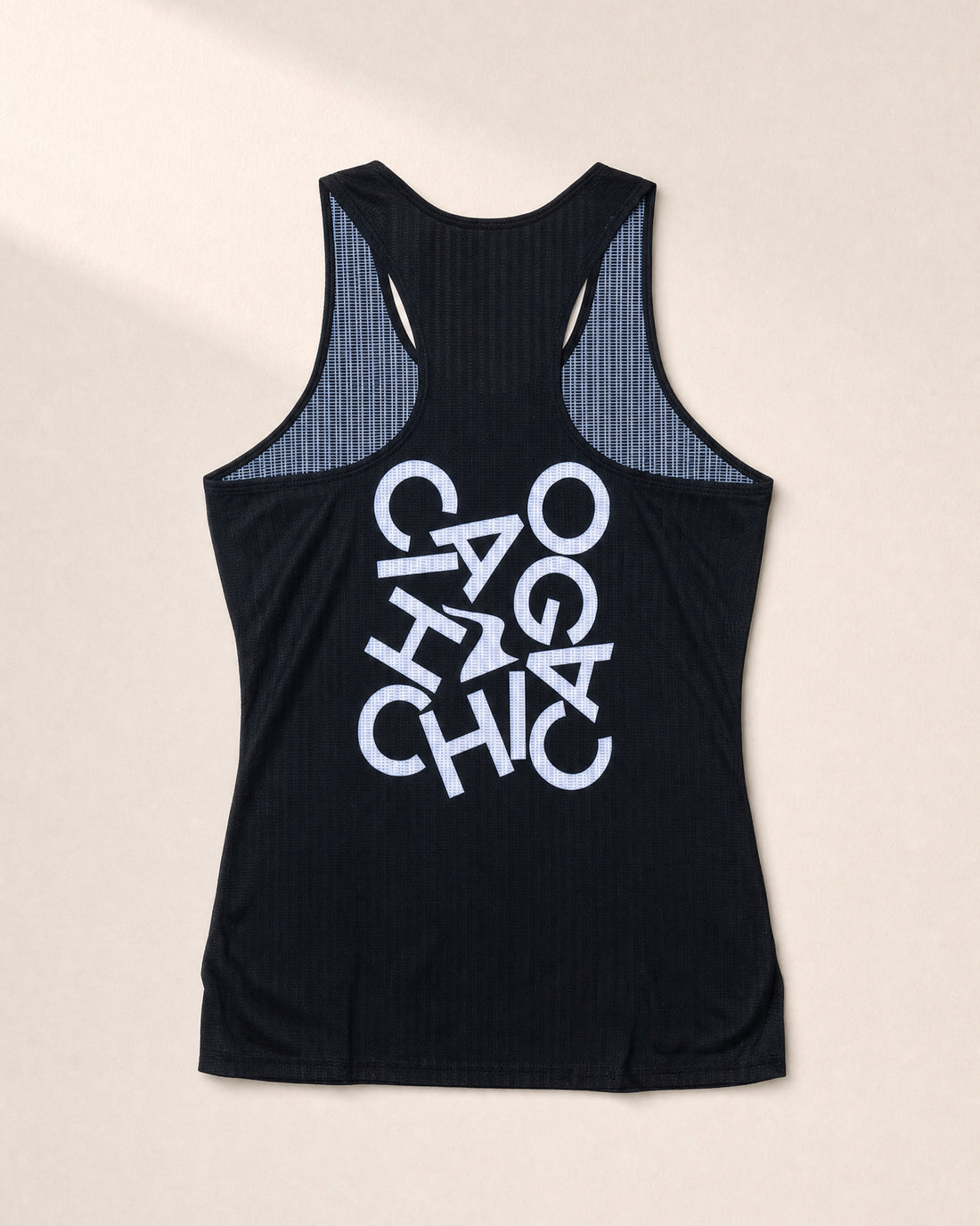 Female Six Major PB Performance Singlet - Chicago - 3D Back