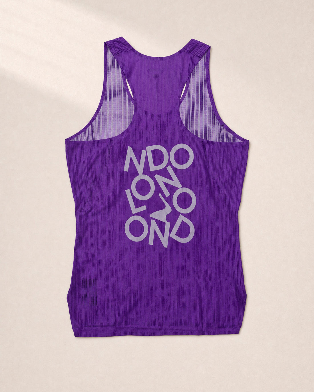 Female Six Major PB Performance Singlet - London - 3D Back
