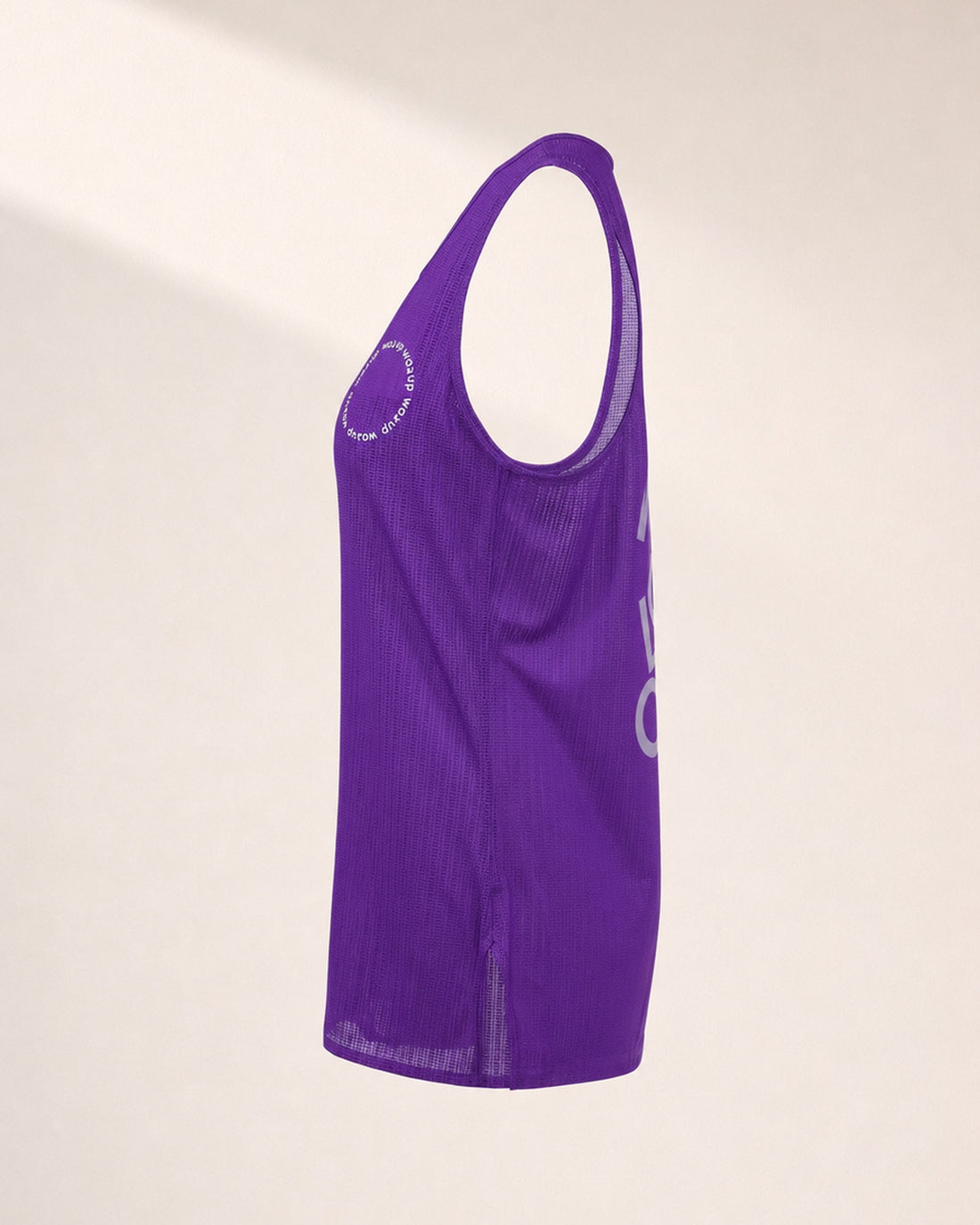 Female Six Major PB Performance Singlet - London - 3D Side