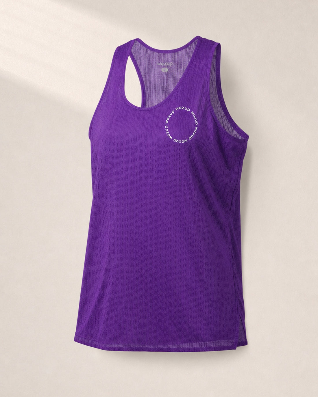 Female Six Major PB Performance Singlet - London - 3/4 Angle