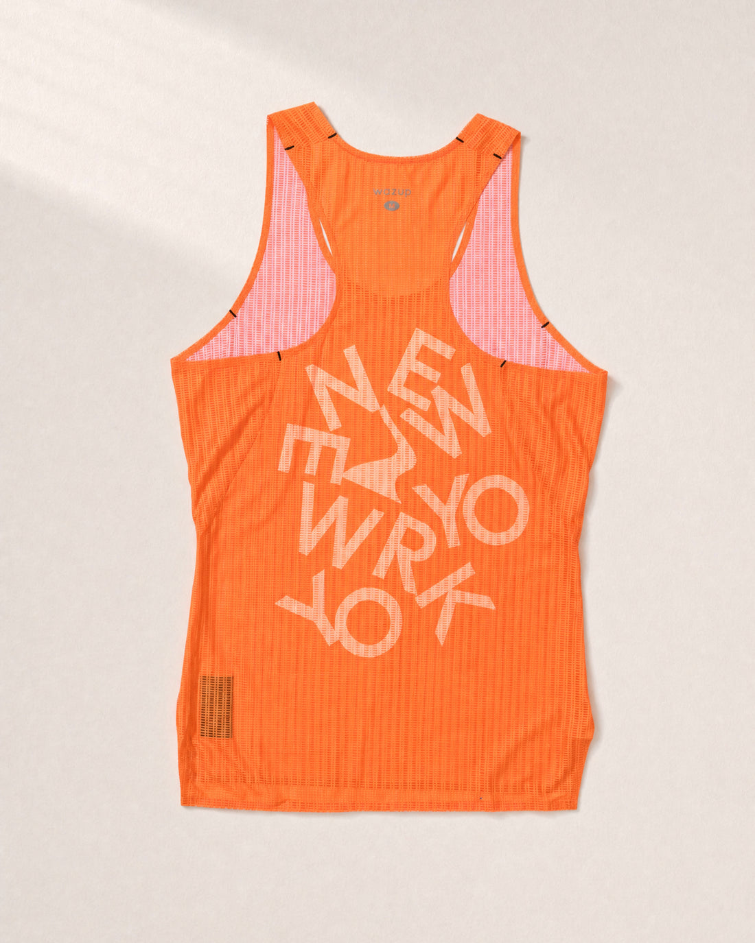 Female Six Major PB Performance Singlet - New York - 3D Back