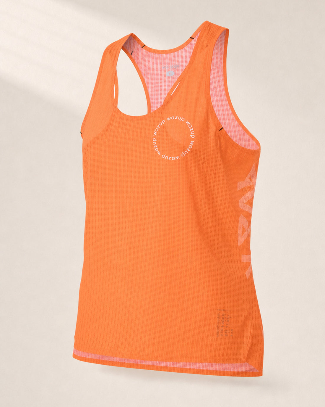 Female Six Major PB Performance Singlet - New York - 3/4 Angle