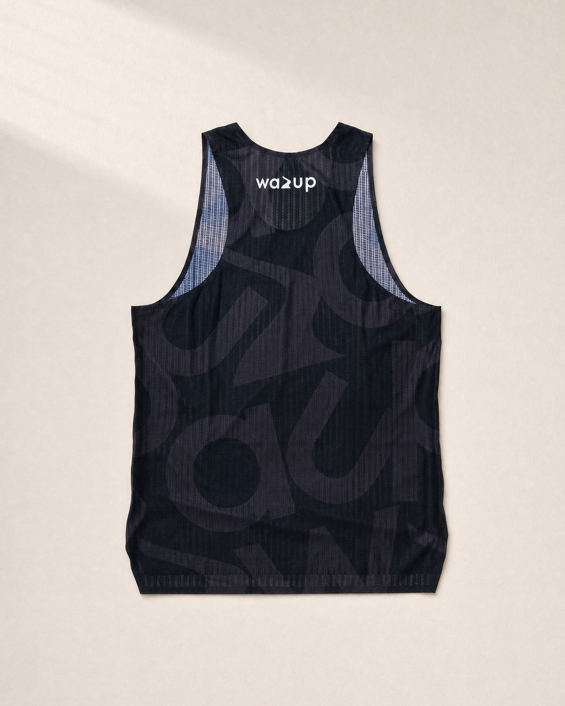 Male PB Performance Singlet w1.2 - Big & Bold - black - 3D Back