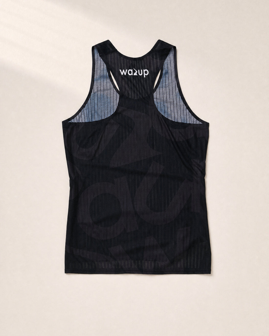 Female PB Performance Singlet w1.2 - Big & Bold - black - 3D Back