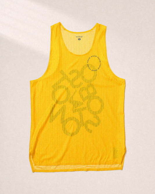 Male Six Major PB Performance Singlet - Boston - 3D Front