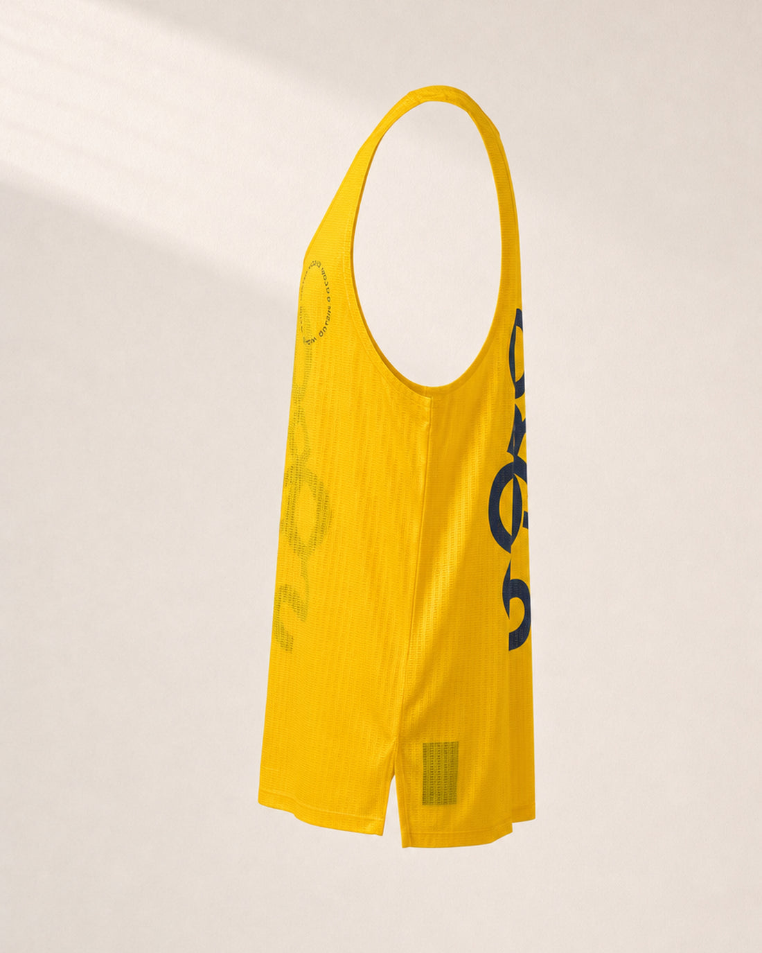 Male Six Major PB Performance Singlet - Boston - 3D Side