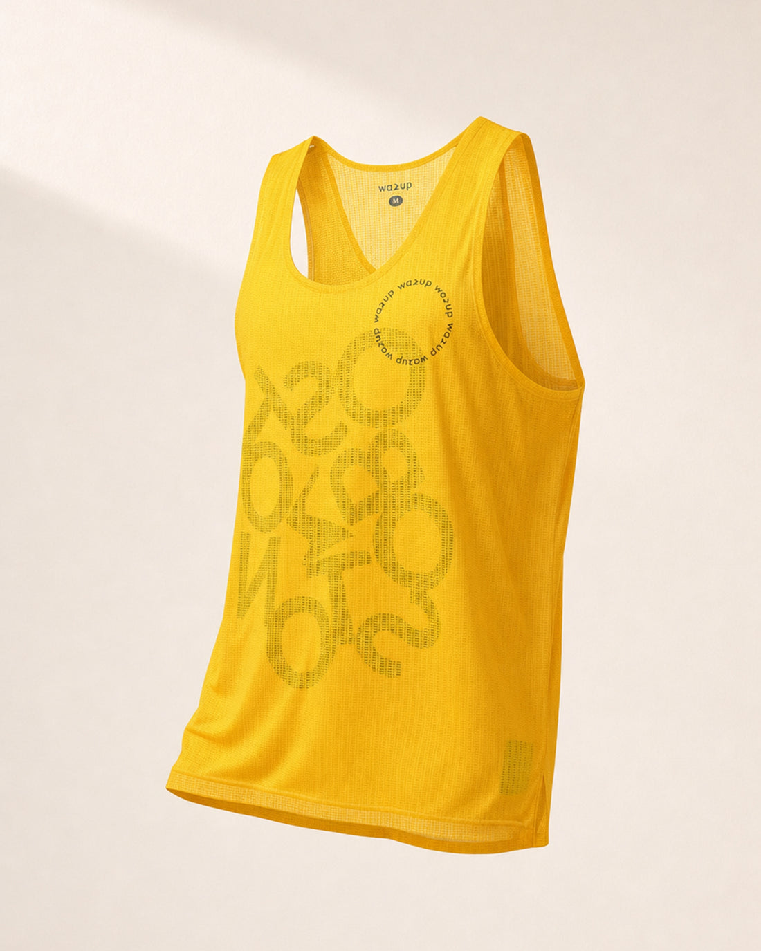 Male Six Major PB Performance Singlet - Boston - 3/4 Angle