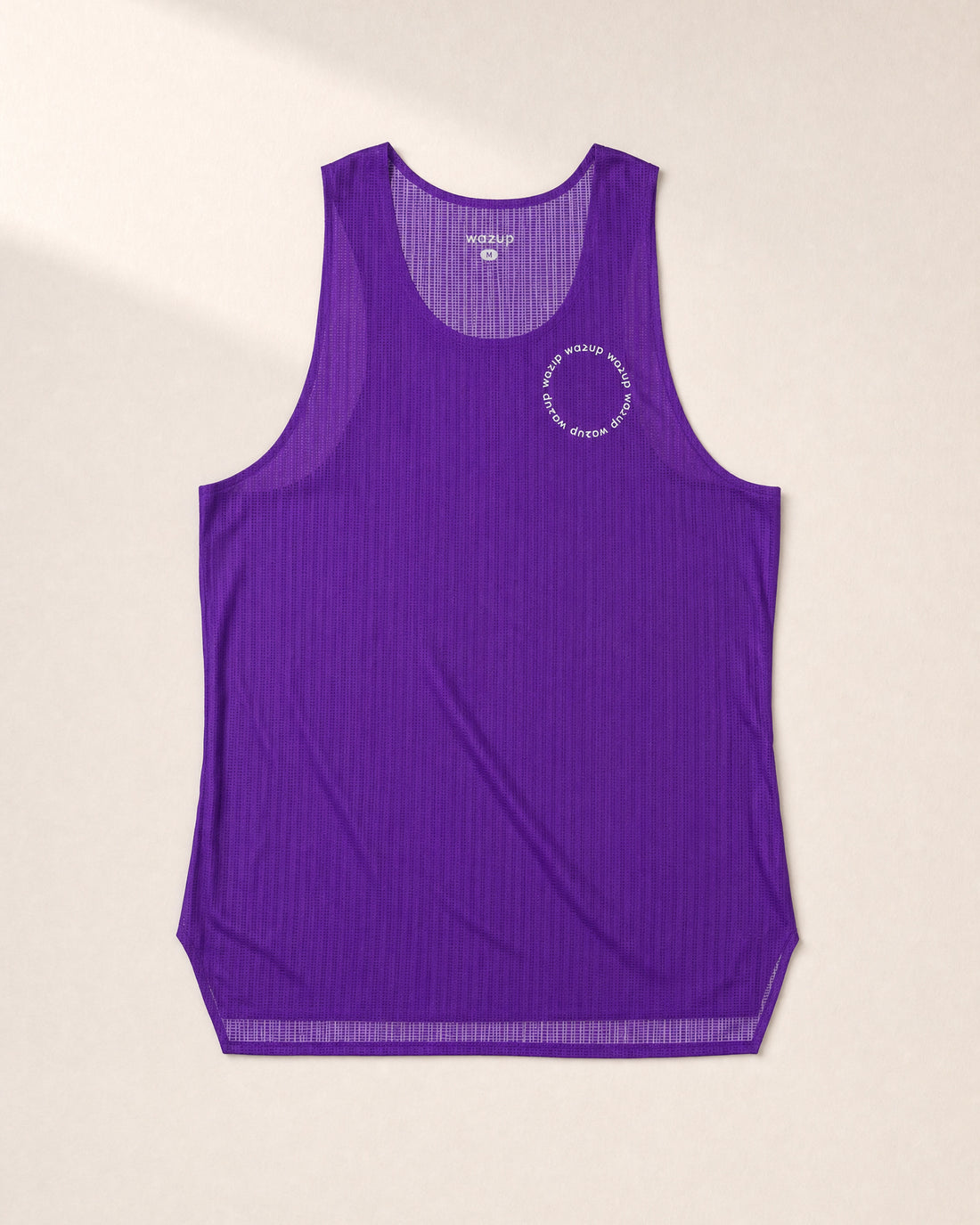 Male Six Major PB Performance Singlet - London - 3D Front