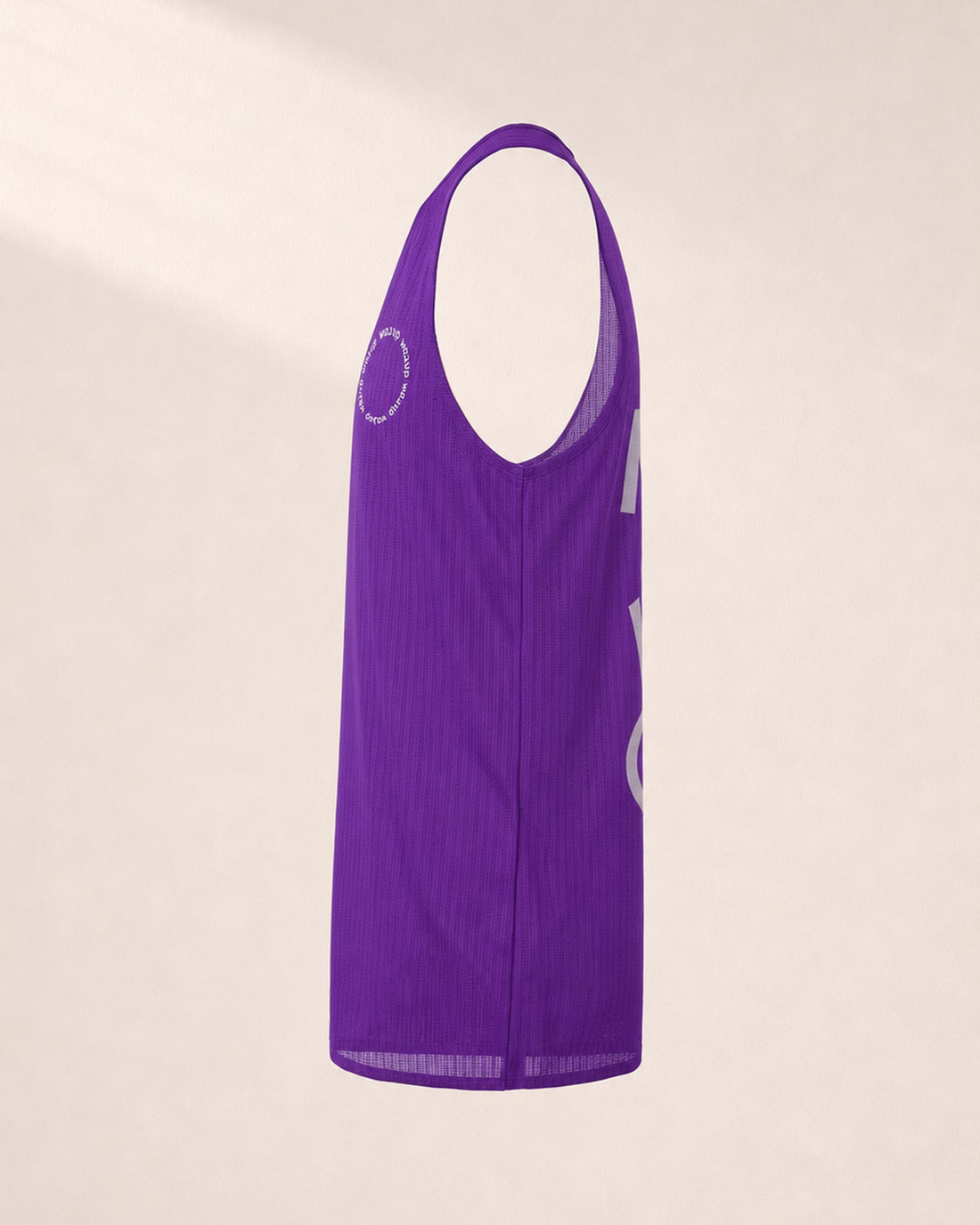 Male Six Major PB Performance Singlet - London - 3D Side