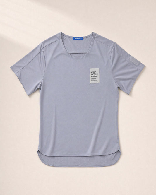 Female Urban Tee - Grey / 3D Front