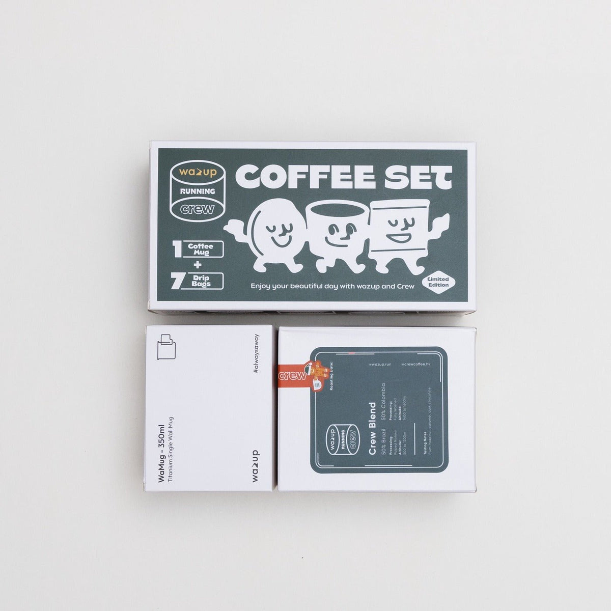 Wazup x Crew Coffee Set