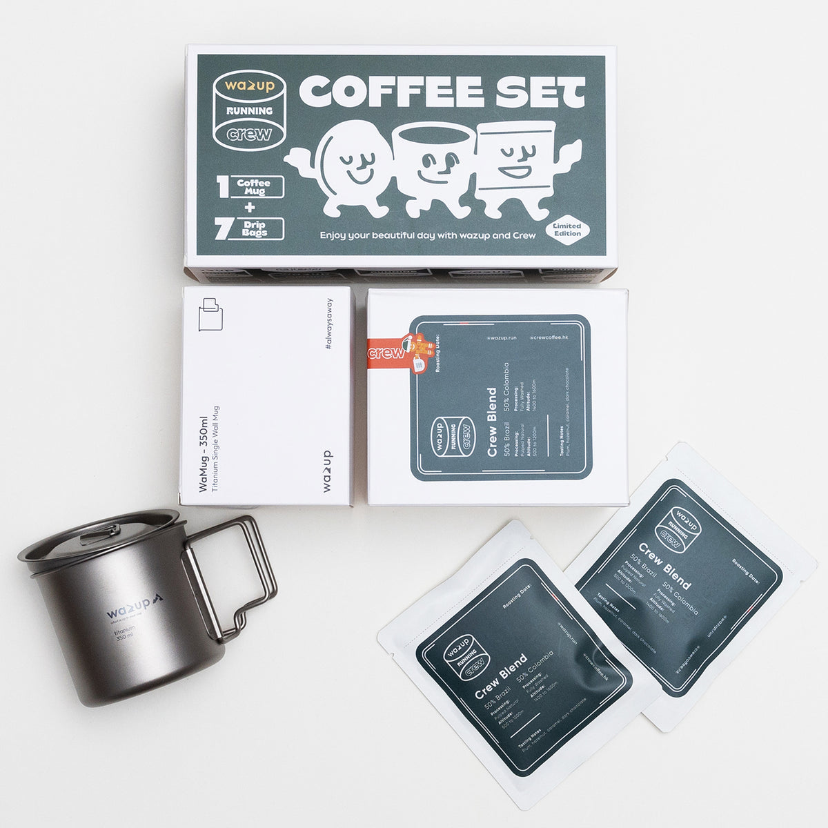 Wazup x Crew Coffee Set