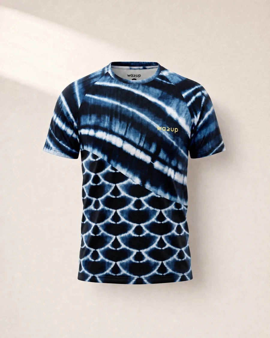Wave Grid Tee front