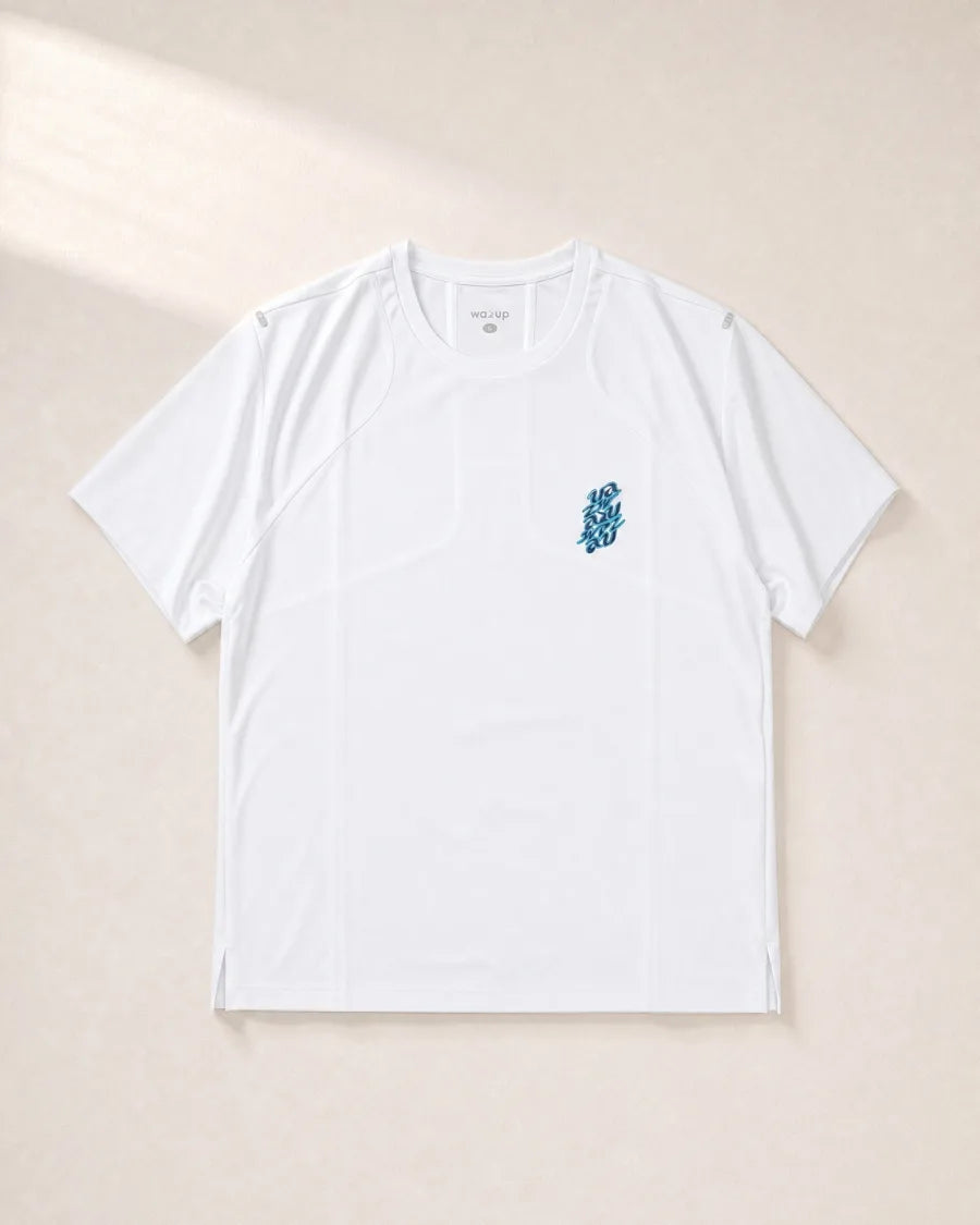 Daily Movement Tee in white
