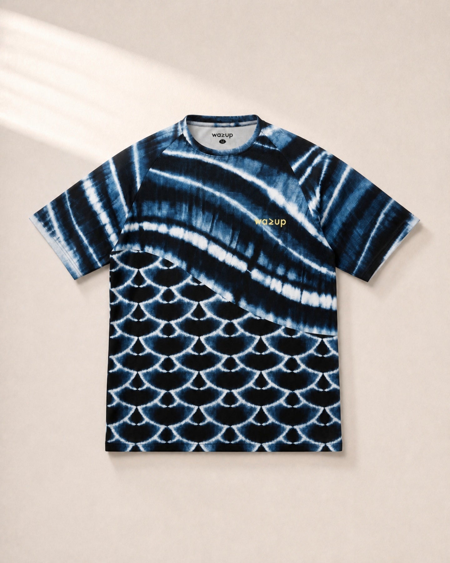 Wave Grid Tee front