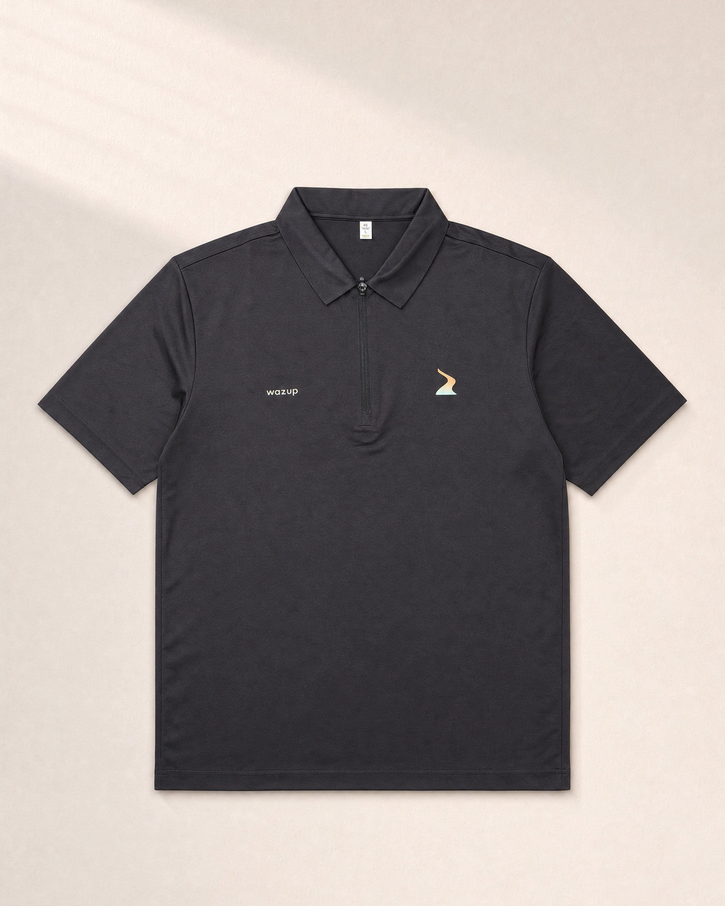 Wazup Polo / Black front